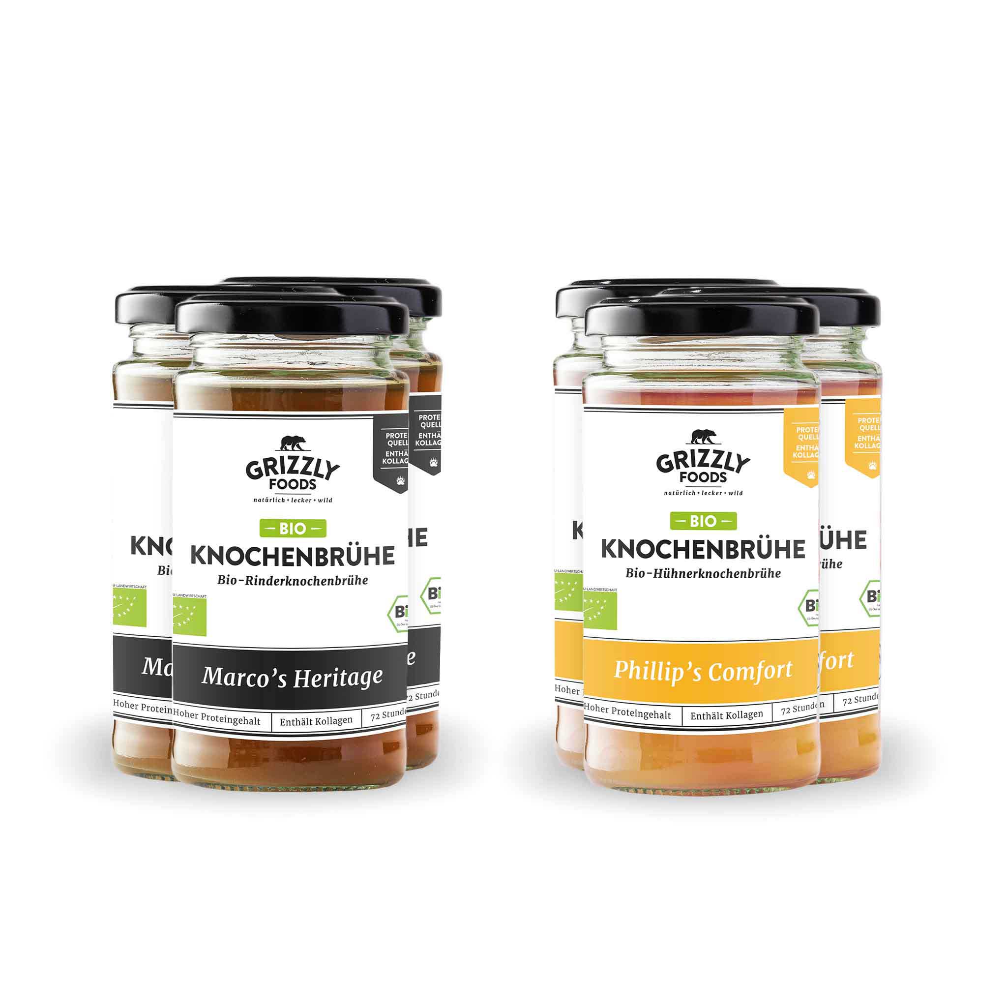 Bio-Knochenbrühe Rind & Huhn