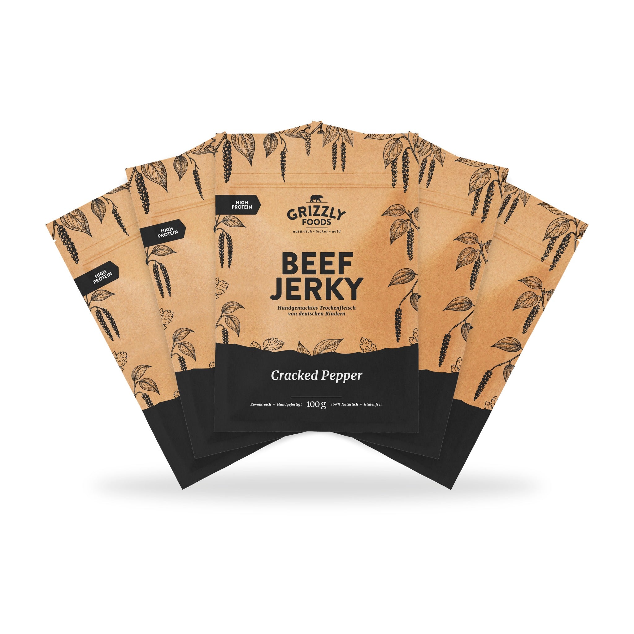 Beef Jerky Cracked Pepper