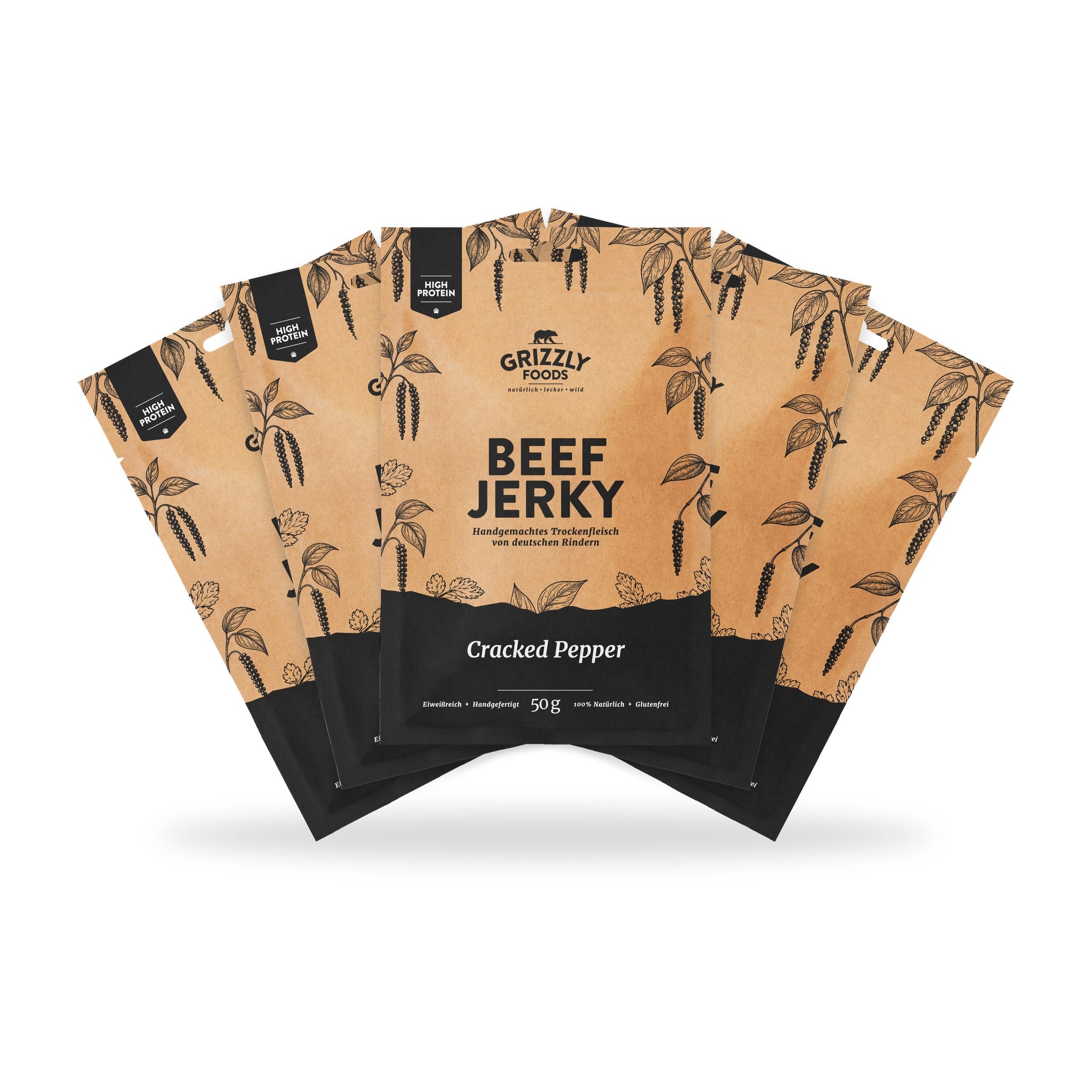 Beef Jerky Cracked Pepper
