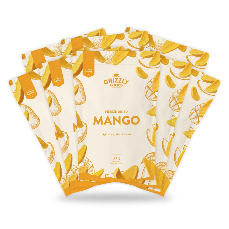 Gefriergetrocknete Mango
