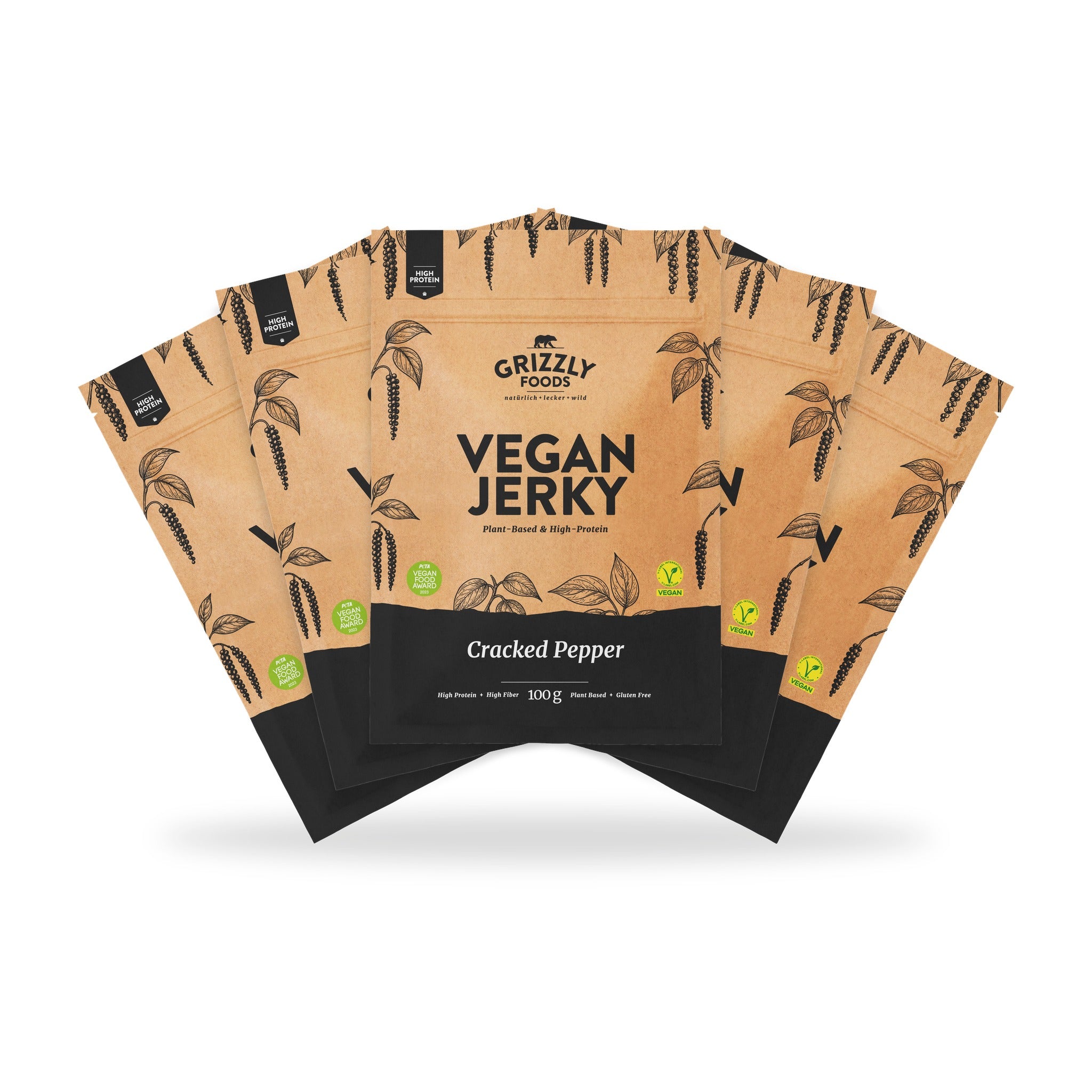 Vegan Jerky Cracked Pepper