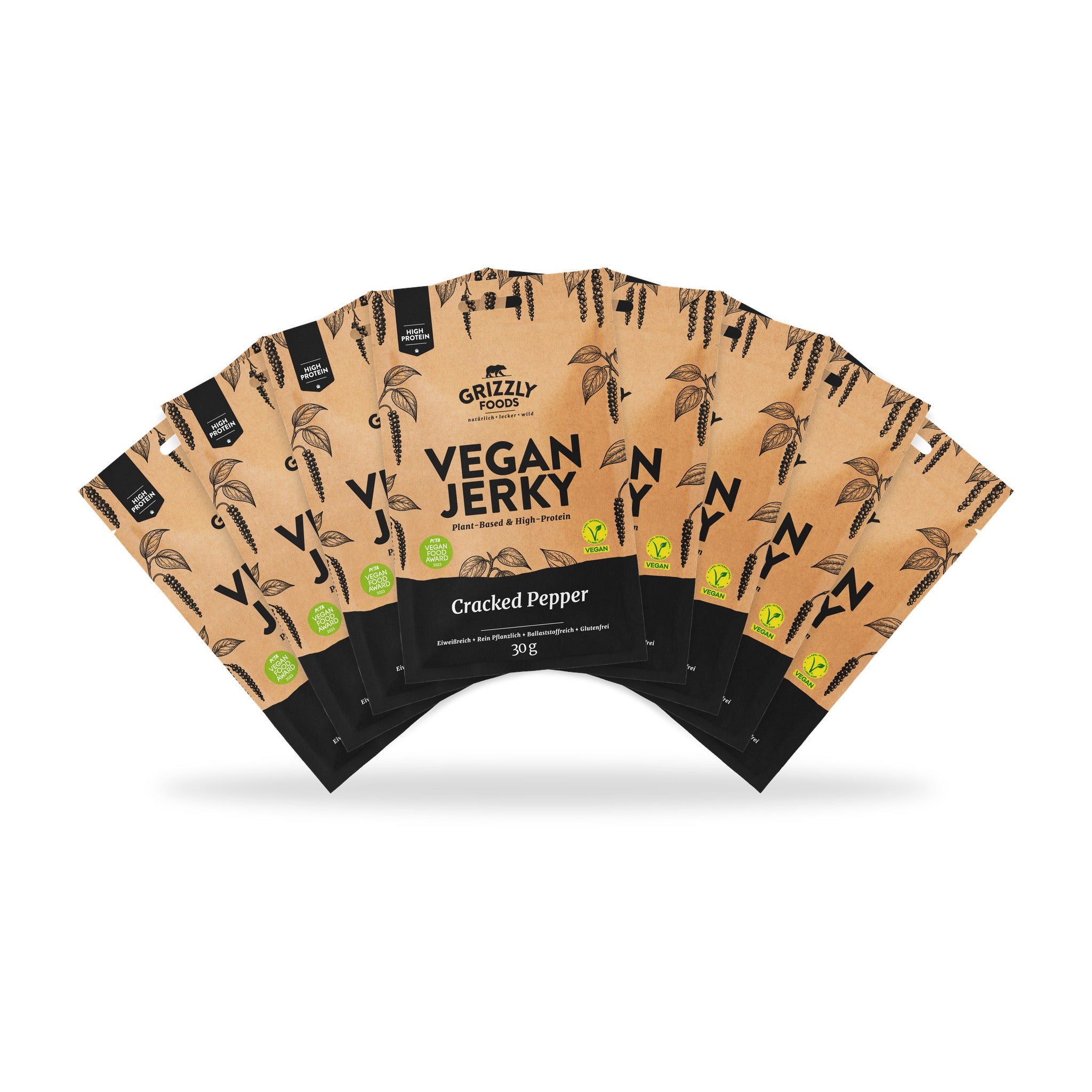 Vegan Jerky Cracked Pepper