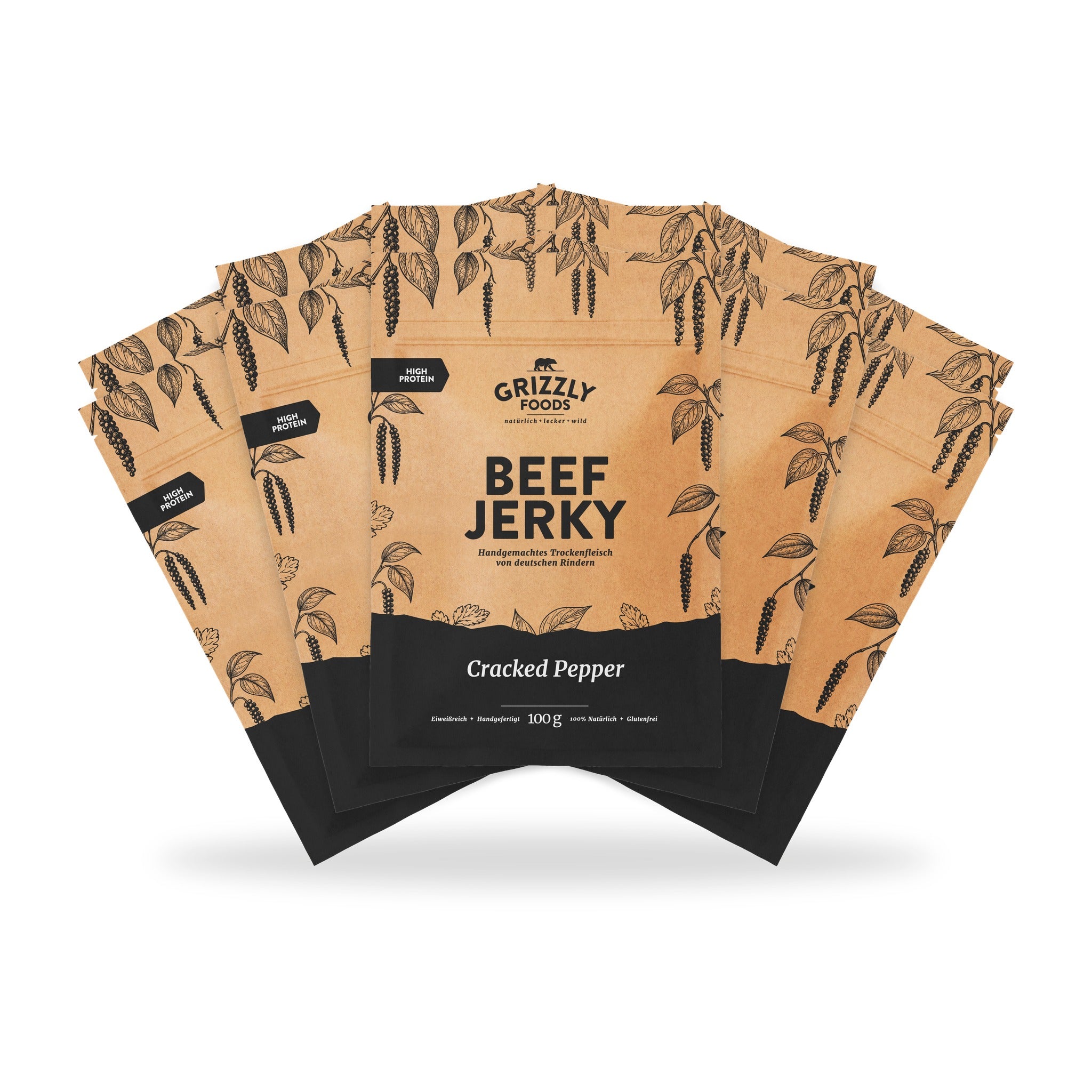 Beef Jerky Cracked Pepper