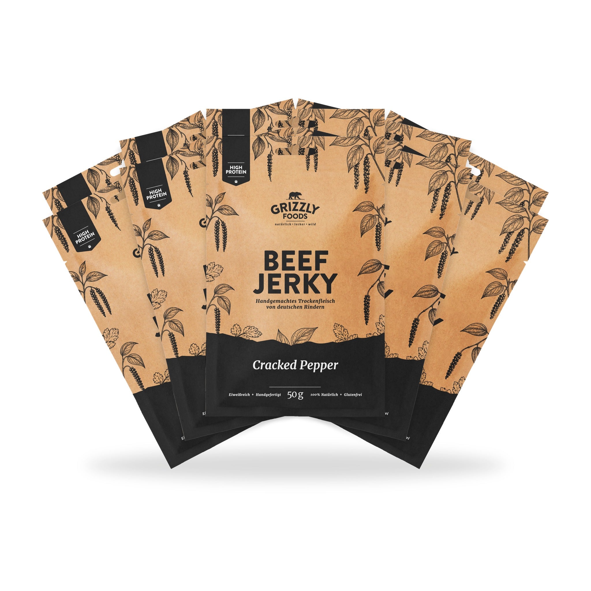 Beef Jerky Cracked Pepper
