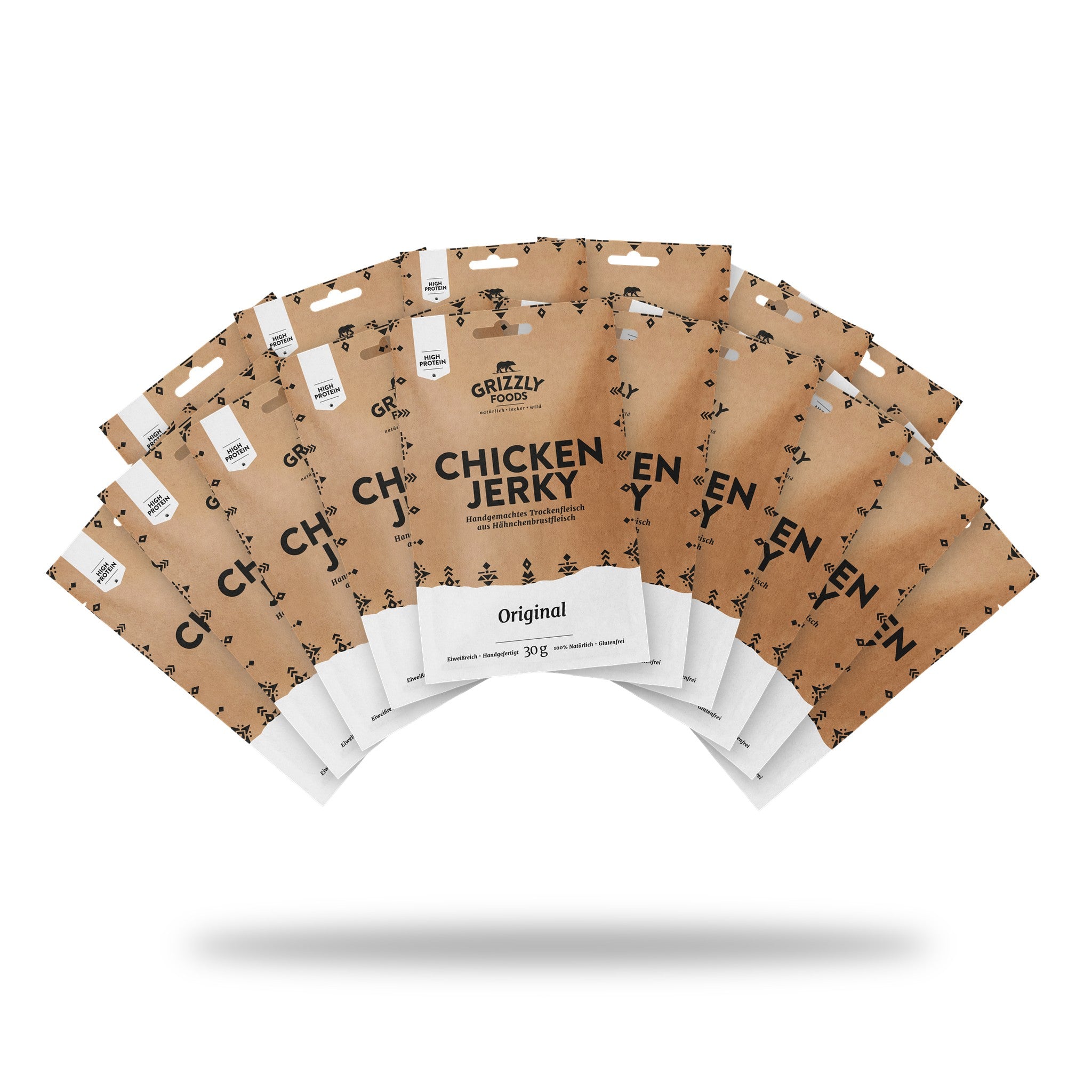 Chicken Jerky Original, 16 Beutel à 30 g