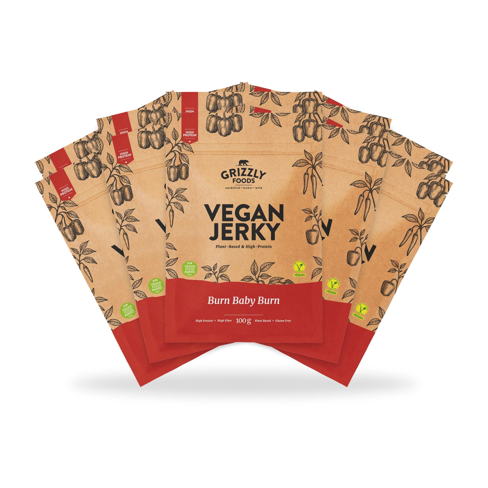Vegan Jerky Burn Baby Burn