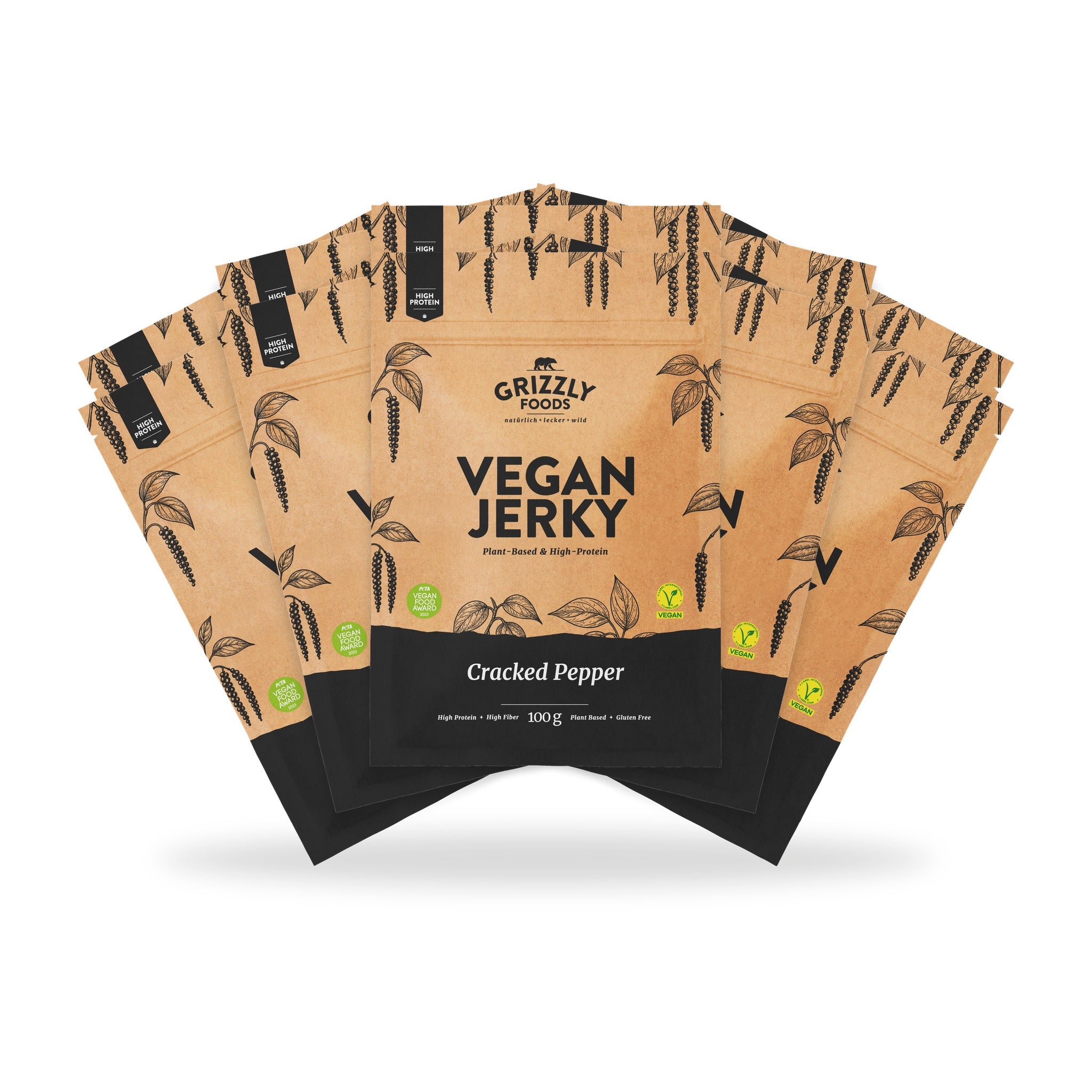Vegan Jerky Cracked Pepper