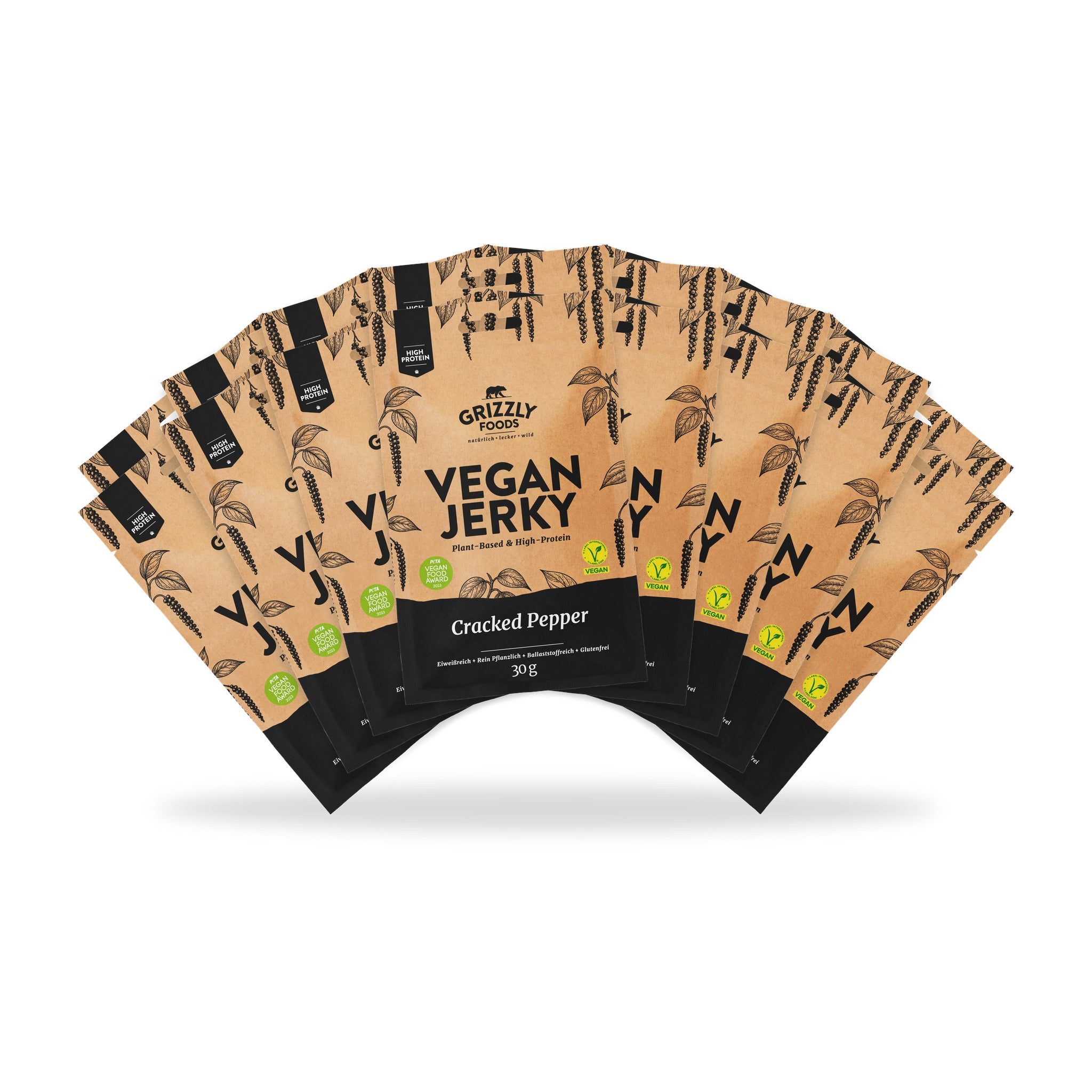 Vegan Jerky Cracked Pepper