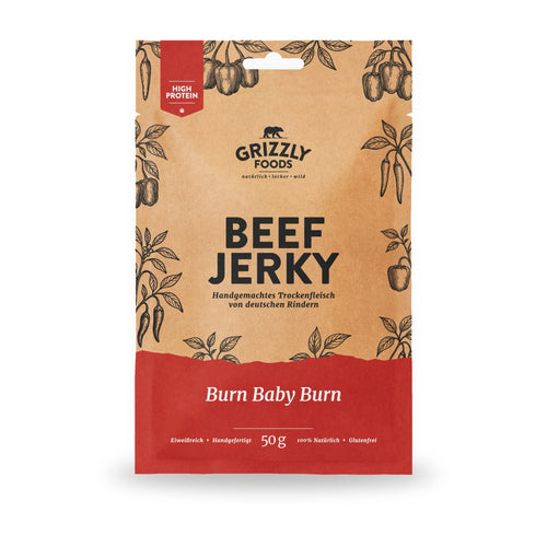 Beef Jerky Burn Baby Burn