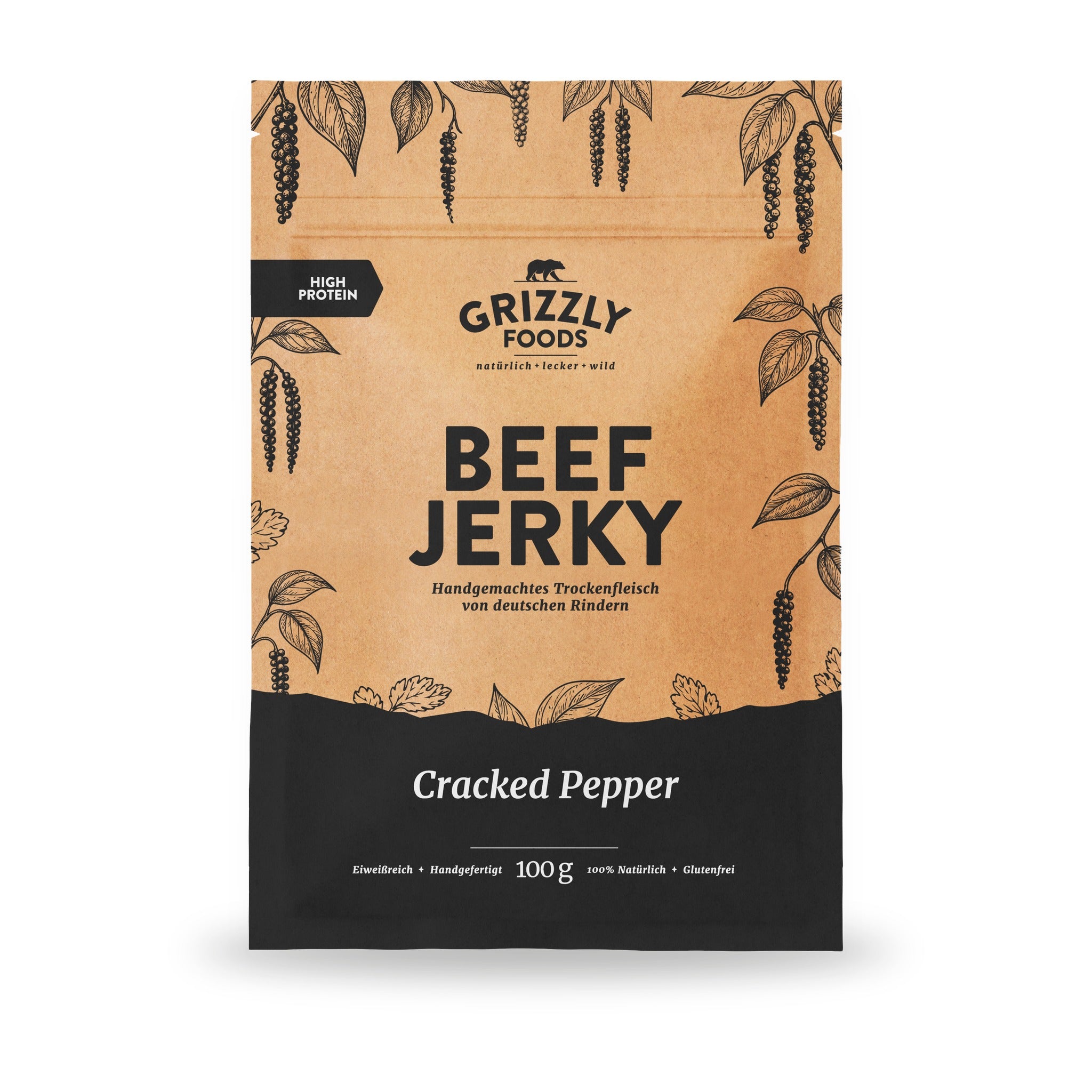 Beef Jerky Cracked Pepper