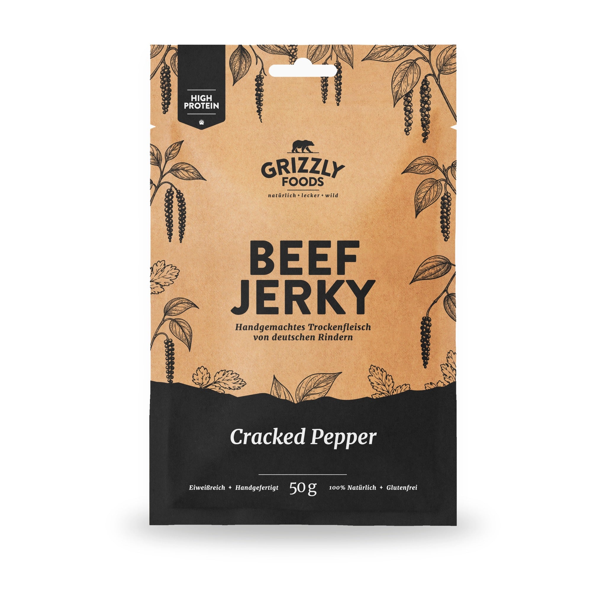 Beef Jerky Cracked Pepper