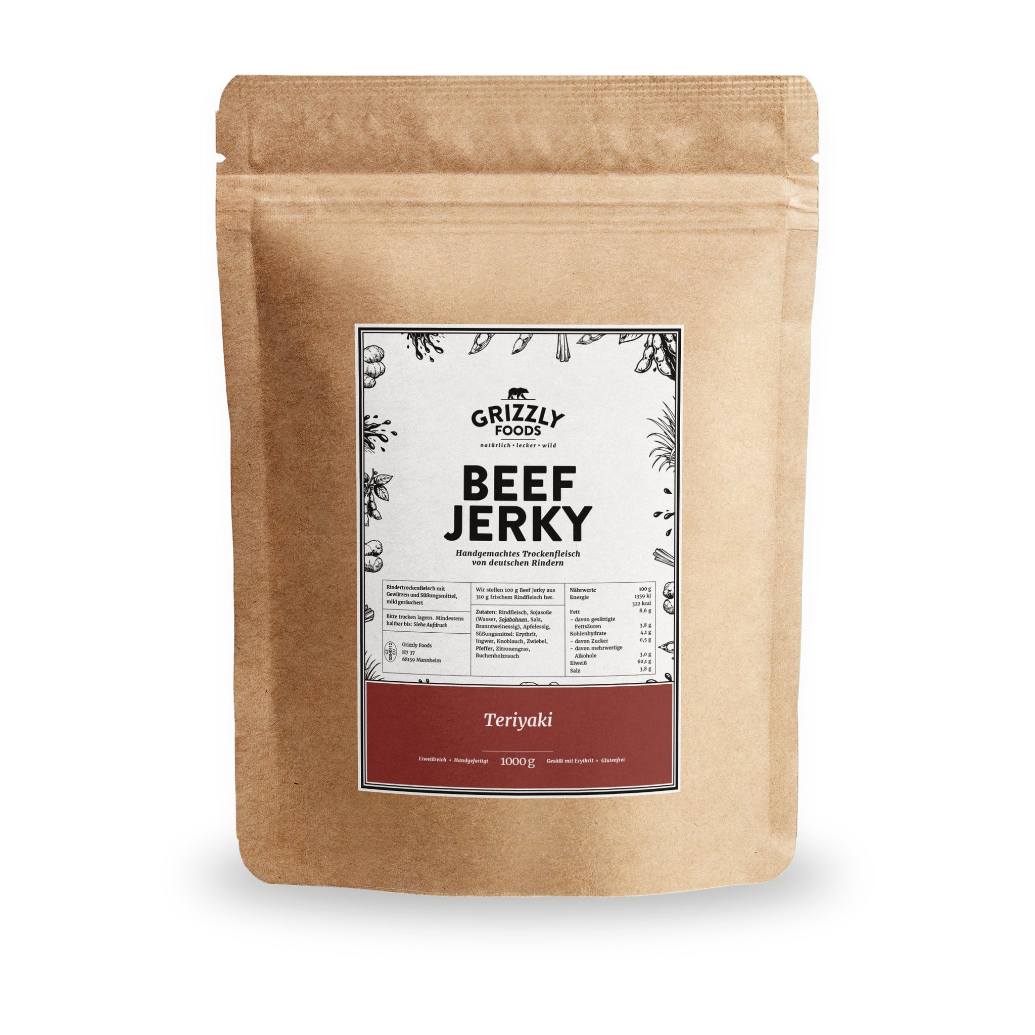 Beef Jerky Teriyaki