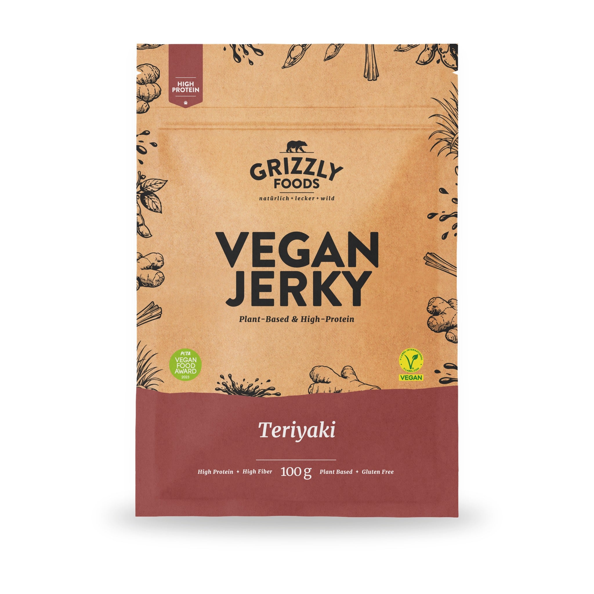 Vegan Jerky Teriyaki