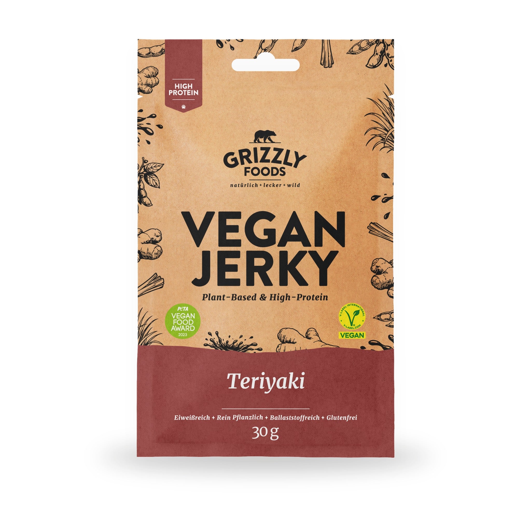 Vegan Jerky Teriyaki